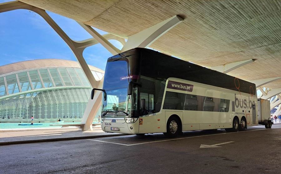 Maßgeschneiderte Website für bus.be